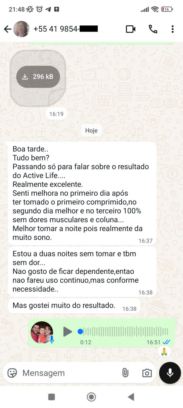 Active Life – Alivio Imediato Para Dores Crônicas - Imagem 5
